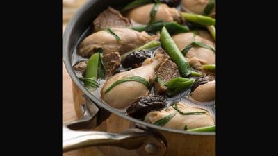 Though cock-a-leekie soup is known as Scotland’s national soup, it is believed to have originated in France, where onions, not leeks, were included. // © 2014 Thinkstock