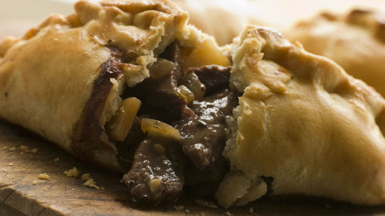 The traditional Cornish pasty, which has Protected Geographical Indication (PGI) status in Europe, accounts for six percent of Cornwall’s food economy. // © 2014 Thinkstock
