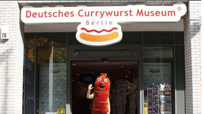 More often than not, food museums highlight the dishes popular within its region, such as this German museum that showcases currywurst (one of the country’s favorite foods). // © 2017 Deutsches Currywurst Museum Berlin