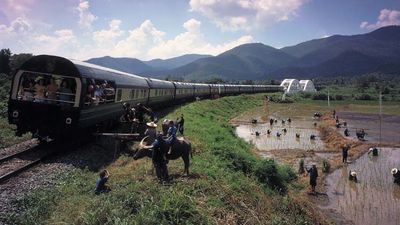 In addition to offering gorgeous views on its routes, Belmond Eastern & Oriental Express has off-the-train excursions such as a stop at Ubudiah Mosque. // © 2015 Belmond Eastern & Oriental Express