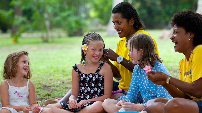 Resorts in Fiji offer an array of fantastic kids' clubs, including Castaway Kids’ Club at the Castaway Island, Fiji resort. // © 2014 Castaway Island, Fiji