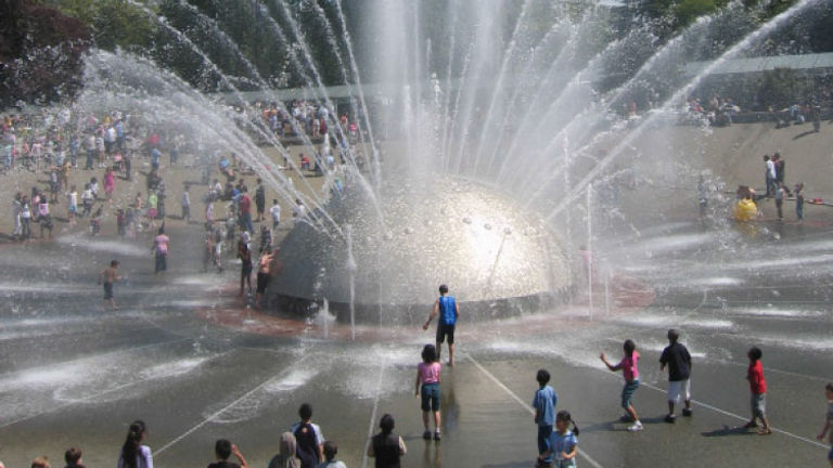 Seattle Center has 74 acres of cultural attractions, entertainment venues and park space. // © 2015 Anne Korkikian