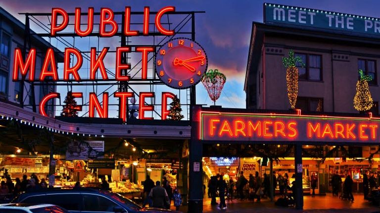 A visit to Seattle is not complete without a stop at Pike Place Market. // © 2015 Mtaylor444