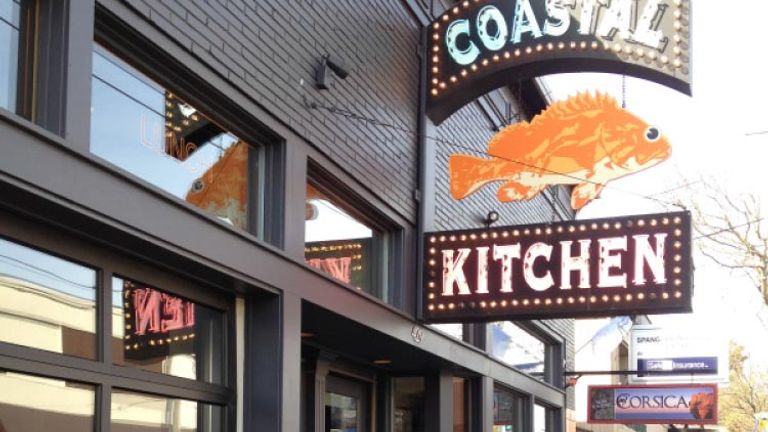 Coastal Kitchen is a quintessential neighborhood fish house. // © 2015 Jeremy Hardy