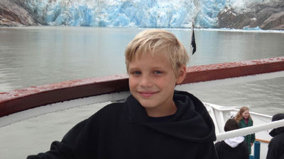 Ten well-traveled kids revealed their favorite trips; Tobias Whitley’s top trip was a small-ship cruise to Alaska. // © 2016 Amy Whitley