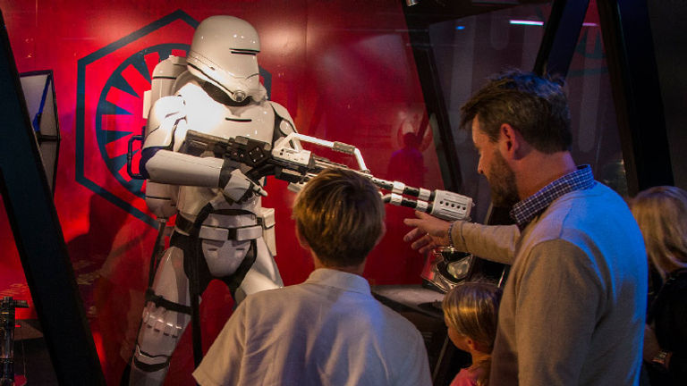 "Star Wars" fans can check out Star Wars Launch Bay at Disneyland. // © 2017 Paul Hiffmeyer/Disneyland Resort
