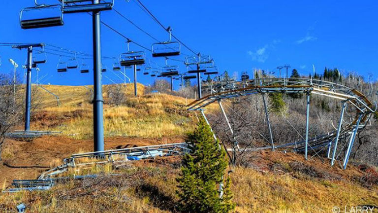Steamboat Springs will soon debut the longest mountain coaster in North America. // © 2017 Larry Pierce/Steamboat Ski Resort