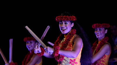 Ka Waa, the new luau from Aulani, a Disney Resort & Spa, tells the story of Hawaiian history and culture through music and dance. // © 2017 GentryDisney Destinations