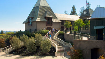 Francis Ford Coppola Winery is an all-ages playground that also includes a swimming pool, a movie museum and fun activities for kids. // © 2015 Chad Keig