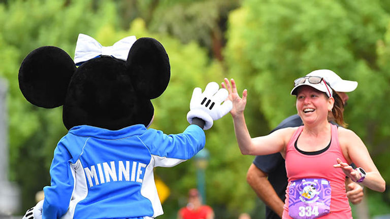 Tinker Bell Half Marathon Weekend is one of the top three largest women-focused races in the country. // © 2017 Disneyland Resort