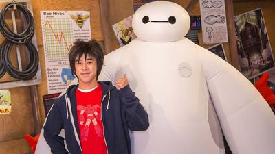 One of Walt Disney World Resort's new and refreshed attractions, San Fransokyo Institute of Technology labs showcases characters from "Big Hero 6." // © 2015 Walt Disney World Resort