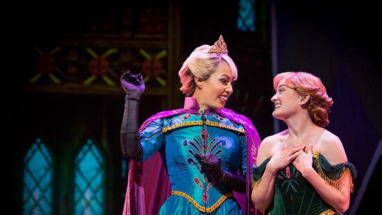 Songs from the film that are solos or duets have been adapted into ensemble pieces with dance arrangements. // © 2016 Piotr A. Redlinski/ Disneyland Resort.