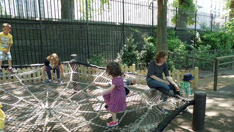 Central Park is full of unique, and free, playgrounds. // (c) 2013 Kenneth Shapiro