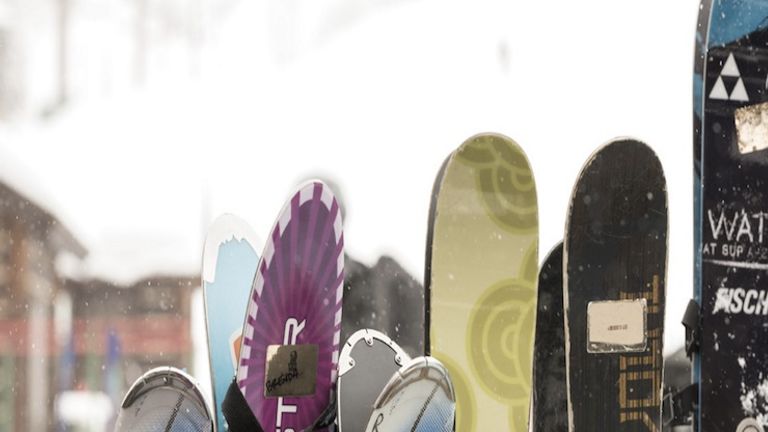 At The Ritz-Carlton, Bachelor Gulch in Colorado, the popular Ski Nanny program includes lessons at nearby Beaver Creek Resort. // © 2015 The Ritz-Carlton