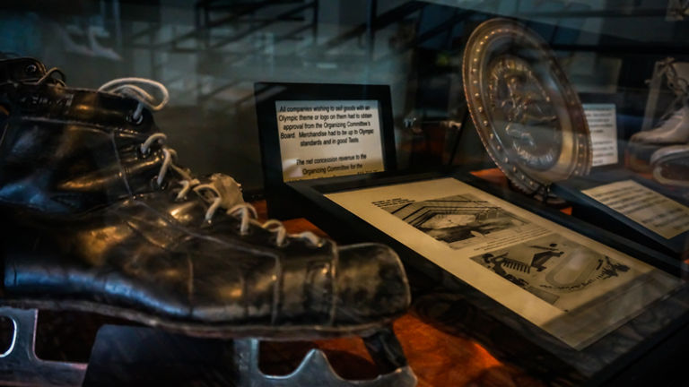 Squaw Valley Resort hosted the 1960 Winter Olympic Games, and this one-room museum showcases memorabilia from the event. // © 2015 Squaw Valley