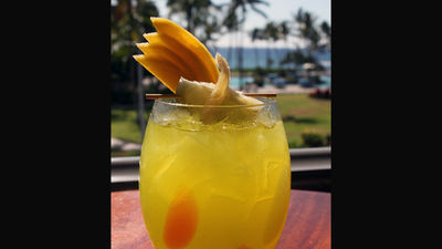 The Luana Cooler is one of the best signature Hawaiian drinks available. // (c) 2013 Fairmont Orchid Hawaii