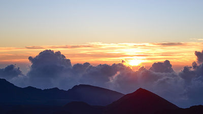 Take in Hawaii’s immense beauty from a scenic overlook, such as the 9,740-foot-high Haleakala Summit. // © 2014 Creative Commons user dokas