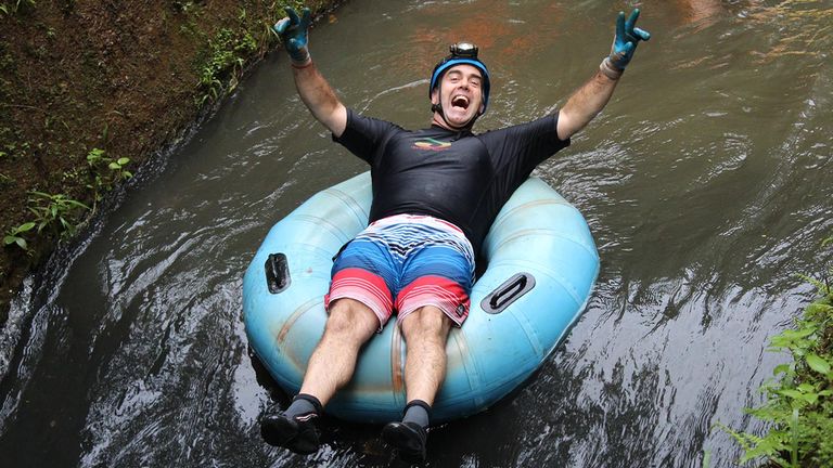 A tubing excursion is one of Kauai’s top-selling tours.