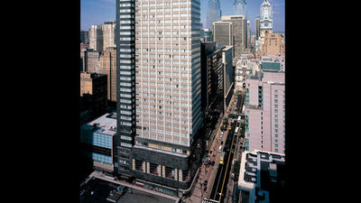 #144 – The shortest of the hotels on our list is the 36-story Loews Philadelphia, which is located in the city of brotherly love’s first-ever skyscraper. // (c) 2013 Loews Hotels & Resorts