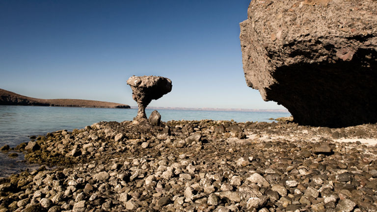 While La Paz is slightly off the main tourism track, this Baja Sur historic city has much to offer, including Balandra Beach. // (c) 2013 Mexico Tourism Board