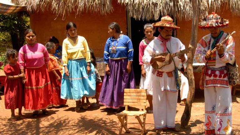 Experience Huichol Indian culture with the group Peyote People.// © 2014 Thinkstock