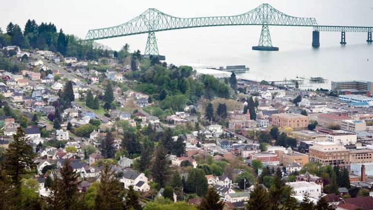 Astoria, Ore., is a favorite port city among cruisers on U.S. rivers. // © 2014 Thinkstock