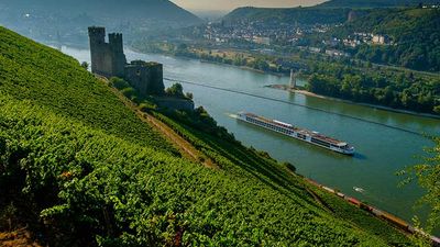 Viking Longship Hild and sister ship Viking Longship Herja were christened this March in Germany on the Rhine River.