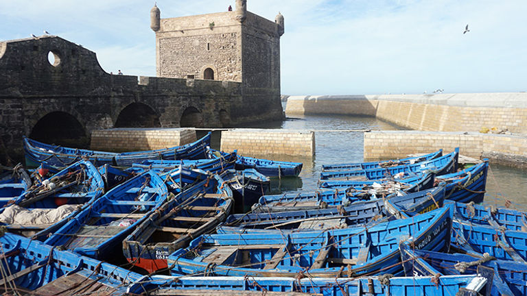 Clients on the trip spend two nights in Essaouira, a laid-back coastal city. // © 2018 Valerie Chen