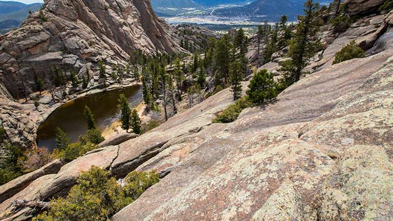 Gem Lake in Rocky Mountain National Park is popular with hikers. // © 2017 Rocky Mountain National Park