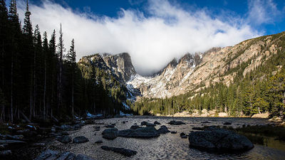 Postcard-perfect Dream Lake is among Rocky Mountain National Park’s many scenic wonders. // © 2017 Rocky Mountain National Park