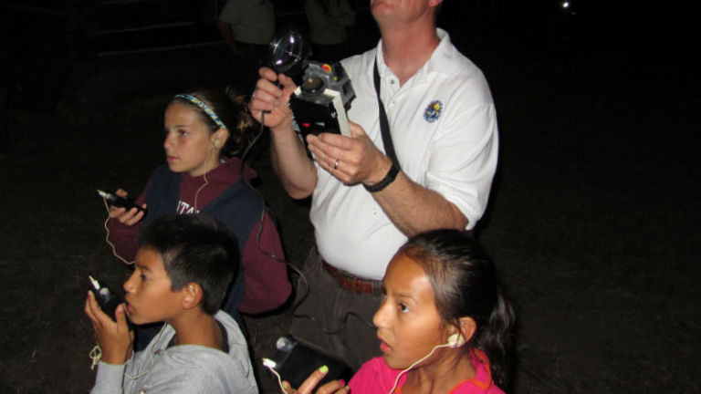 'Bats Among Us' is a program offered both at Cowboy Lake NWR in Washington and McKay Creek NWR in Oregon. // © 2014 Sue McDonald
