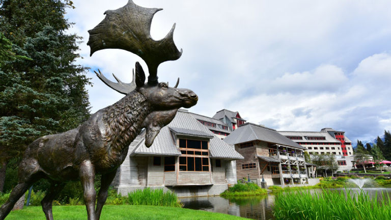 The quirky town of Girdwood makes an ideal base camp for Alaska adventure. And the Hotel Alyeska is a great accommodation choice near Girdwood // © 2017 Christopher Batin/Heather Fries