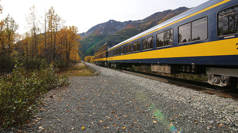 Spencer Lake is only accessible via the Alaska Railroad. // © 2017 Mindy Poder