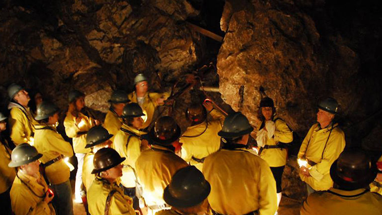 Learn about the town's mining history during a mine tour. // © 2017 Discover Bisbee