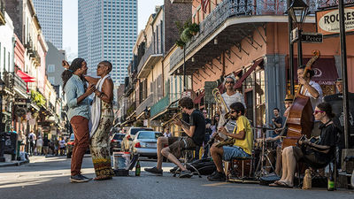 There will be no shortage of activities, entertainment and events this year in New Orleans for the city's tricentennial. // © 2018 Zack Smith
