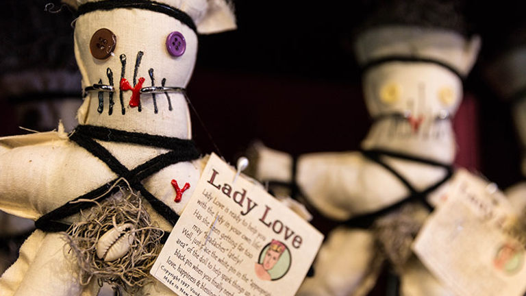 Don't leave without taking home a voodoo doll souvenir. // © 2018 Zack Smith
