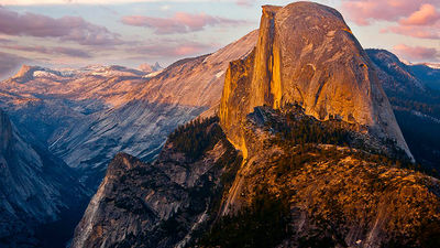 Yosemite National Park is home to a diverse wealth of nature, from waterfalls and lakes to the famous Half Dome, which stands at almost 5,000 feet tall. // © 2016 iStock