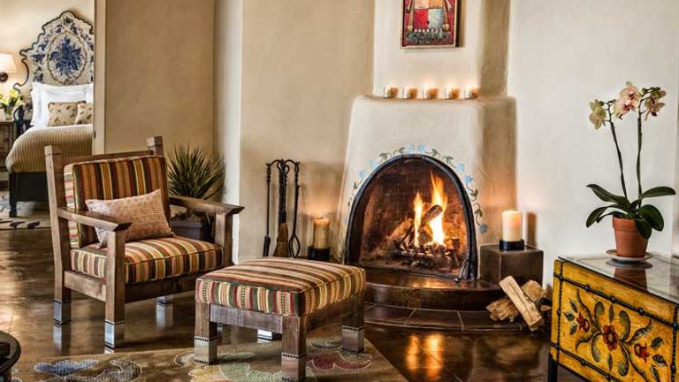 La Fonda on the Plaza recently underwent a multimillion dollar renovation to bring the property back to its 1920s roots. // © 2014 Ryan Heffernan
