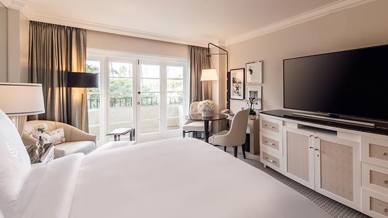 Additional improvements to the room categories include updated lighting; floor-to-ceiling drapery; and television consoles and nightstands with a white lacquered finish.