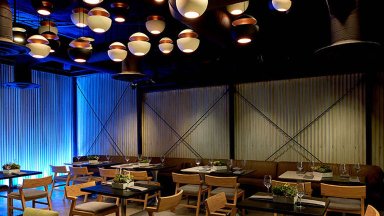 Hotel Palomar Los Angeles – Beverly Hills recently unveiled a $12 million refresh that included an update to Double Take, the property’s on-site restaurant. // © 2017 Kimpton Hotel Palomar Los Angeles – Beverly Hills