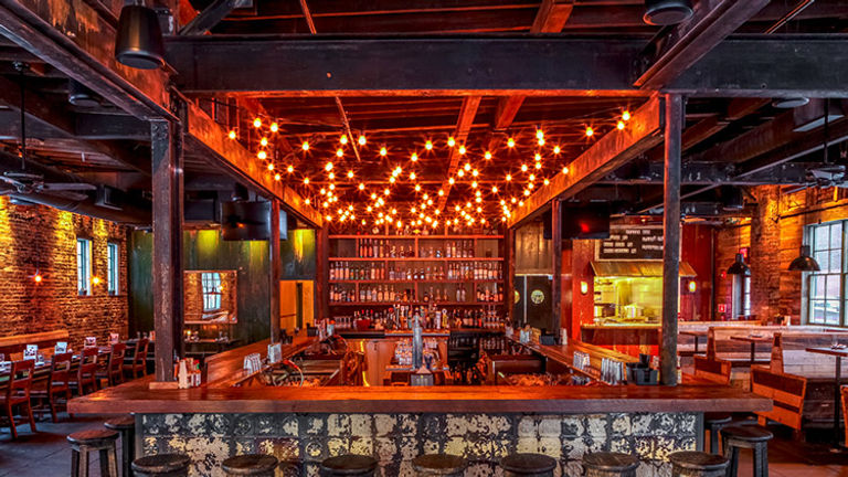 The restaurant's atmosphere is quirky and inviting. // © 2015 Loco Taqueria & Oyster Bar