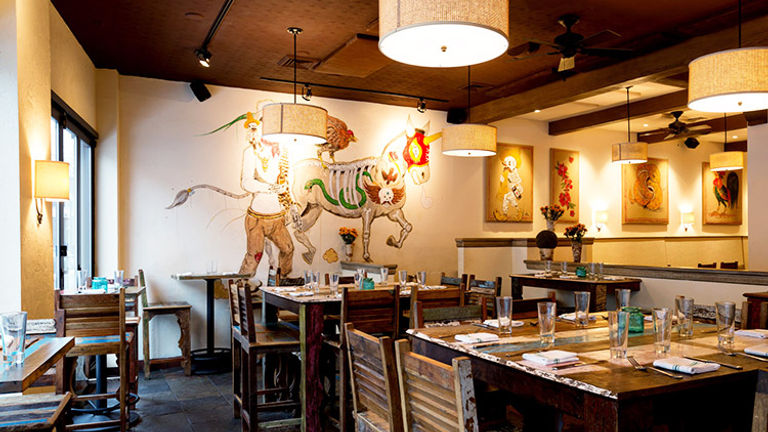 Indulge in Latin American-inspired flavors when dining at The Painted Burro. // © 2015 The Painted Burro
