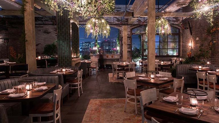 Open since October 2016, the sky-high restaurant and bar covers a sprawling 12,000 square feet. // © 2017 Catch LA