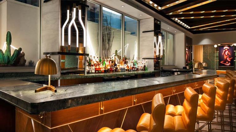 The Living Room Bar is one of two bars on property.  // © 2017 W Las Vegas