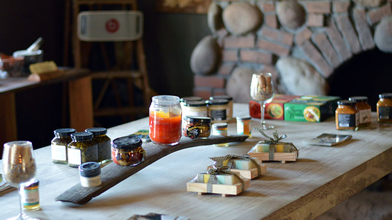 Some of the items available for purchase // © 2015 Valerie Chen