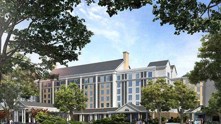 A rendering of The Guest House at Graceland, which is expected to open in October 2016. // © 2016 Graceland.com