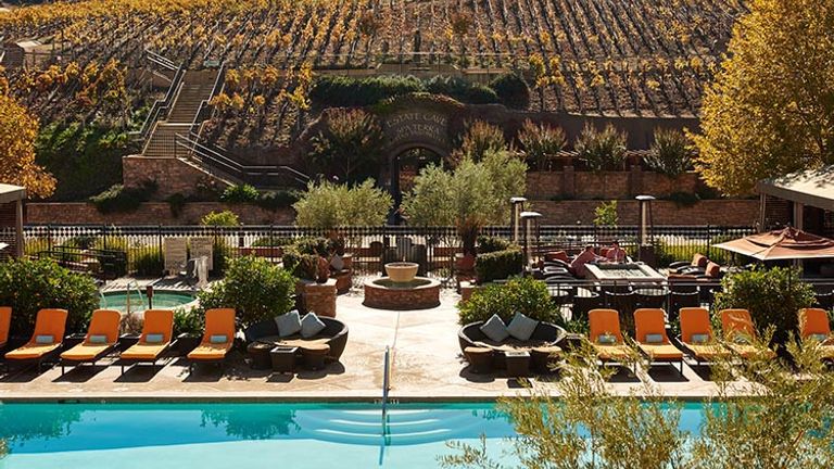 The resort has its own 9-acre vineyard. // © 2017 The Meritage Resort and Spa