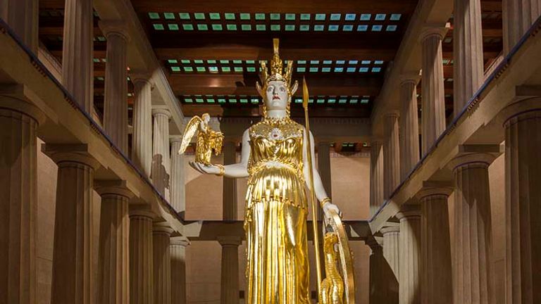 Nashville’s Parthenon is a full-scale replica of the original Parthenon in Athens. // © 2015 Mark Edward Harris