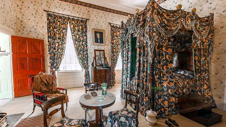 Former U.S. president Andrew Jackson’s bedroom at The Hermitage, which is now a National Historic Landmark. // © 2015 Mark Edward Harris