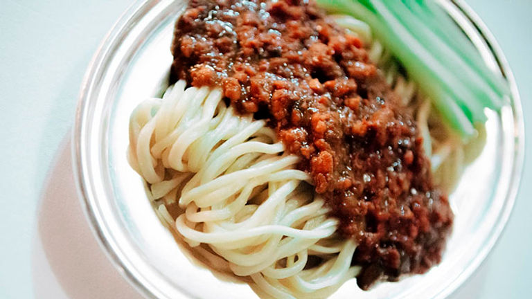 Signature Mr Chow noodles are a sure bet at the new Las Vegas restaurant. // © 2016 Caesars Entertainment